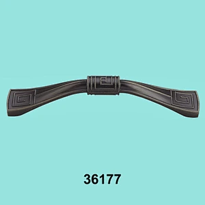 Classical curved door handles made in china for furniture hardwares