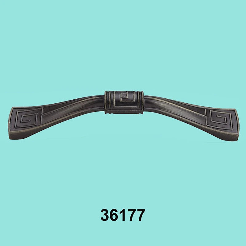 Classical curved door handles made in china for furniture hardwares