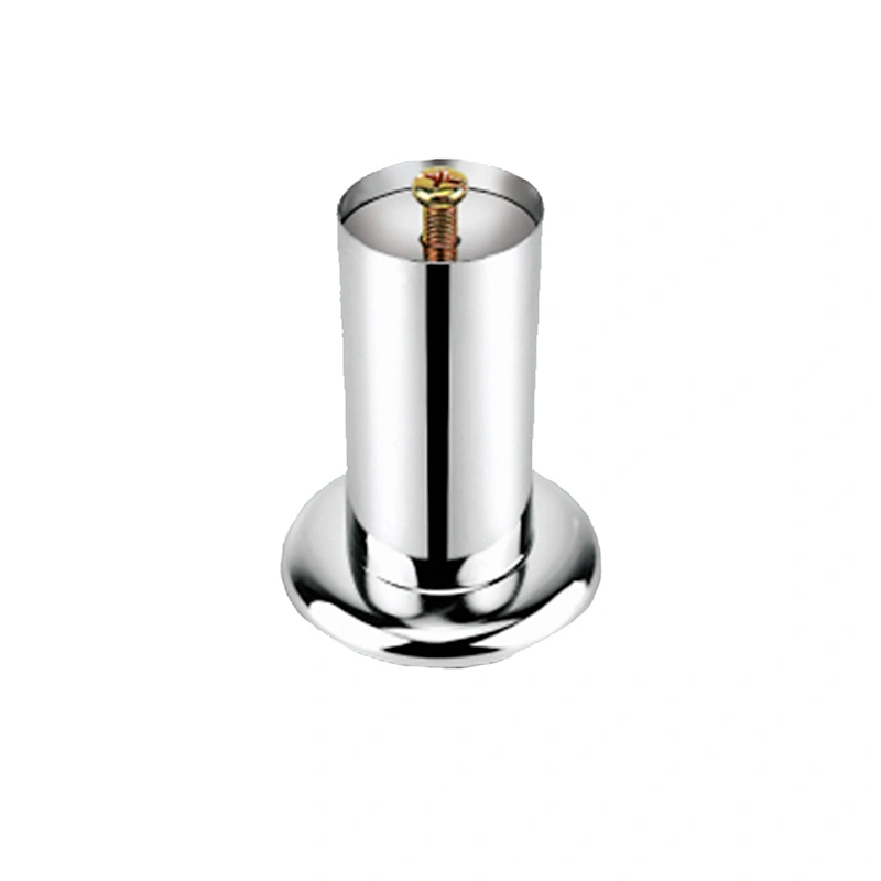 Modern design straight pipe thread metal furniture leg