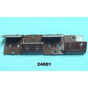 Plastic covered five-hole Metal Spring clip for furniture