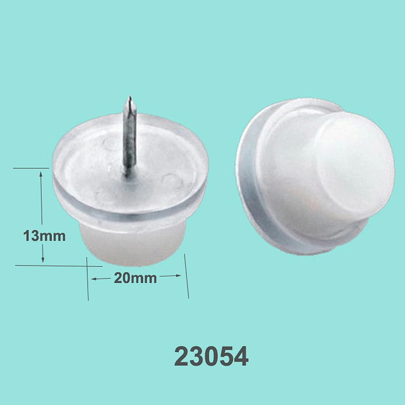 Outdoor furniture hardware plastic adjustable feet nails