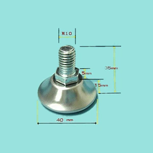 Metal Cabinet Feet, Metal Furniture Cabinet Feet, Adjustable Feet for Cabinets