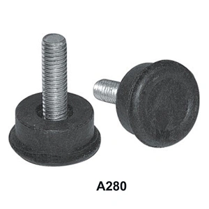 Trapezoid Furniture Support adjustable plastic cabinet feet