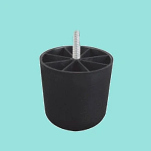 Plastic furniture sofa bed screwed leg