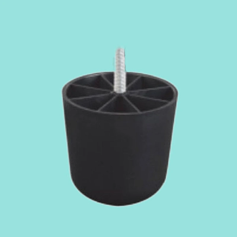 Plastic furniture sofa bed screwed leg