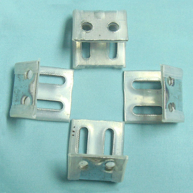 Funiture sofa spring loaded clips with four holes