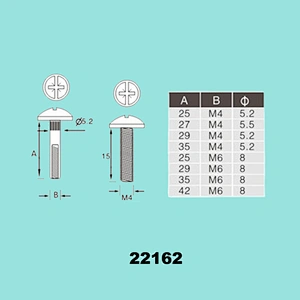 Male And Female Connector Bolt Metal Shelf Connector Chicago Screw