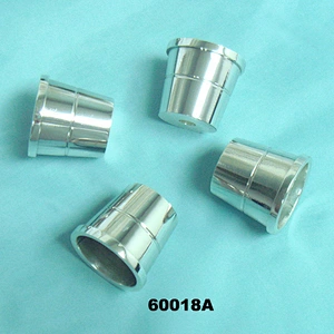 Zinc Alloy Silver piano caster cups showcase legs