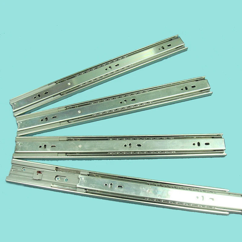 Furniture metal drawer slide rail