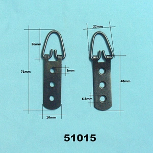 Decorative metal picture frame hanging hooks