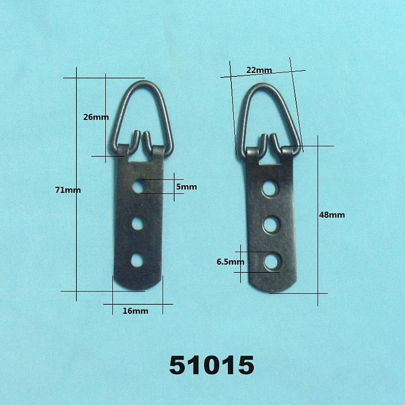 Decorative metal picture frame hanging hooks