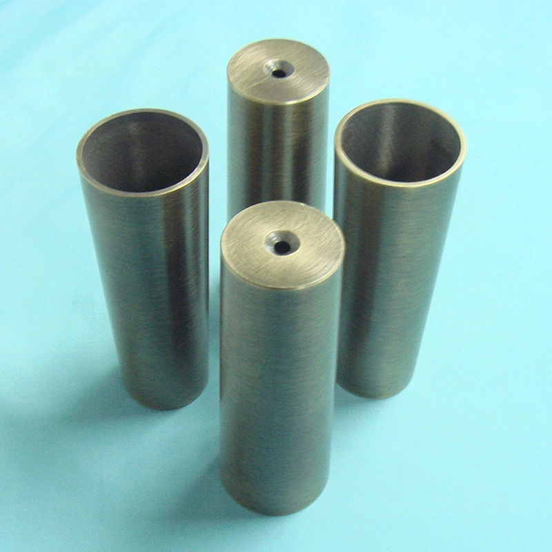 100mm Height Antique brass furniture caster cups