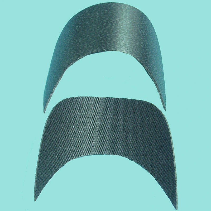 Manufacturing Black PE Material Cap Visor Peaks