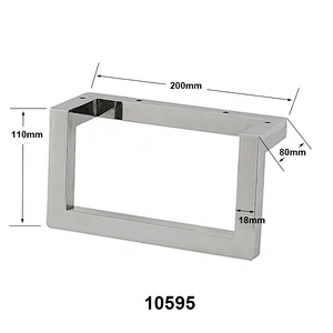 Rectangular kitchen stainless steel furniture table legs