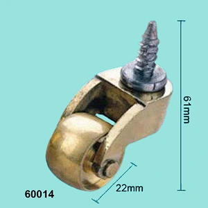 Brass Round Castor,Castor Wheel 60014