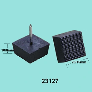 Black Adjustable Glides Feet for office Furniture components
