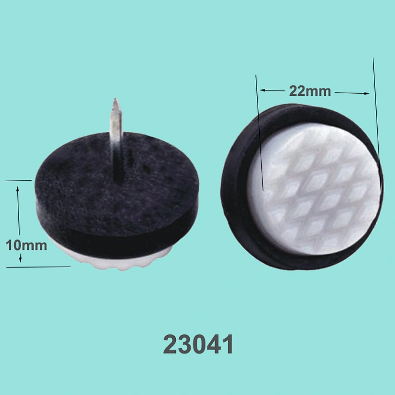 Plastic chair protector slide glide tacks