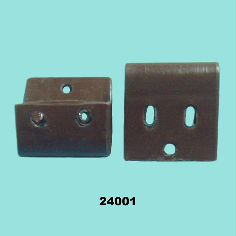 Plastic covered five-hole Metal Spring clip for furniture