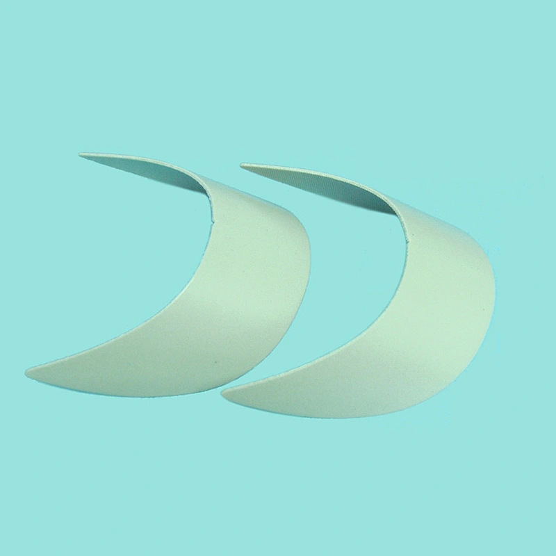 Grey Curved Visor Plastic plastic insert brim for Cap Accessories