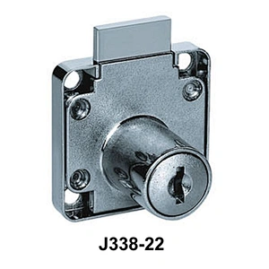 Most Widely-used 338 Type Chrome Plated Zinc Alloy Desk Drawer Lock