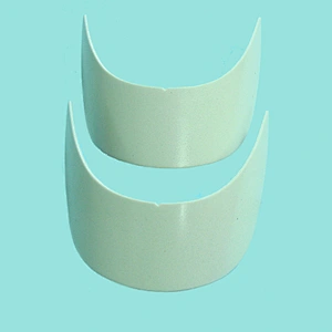 Custom Plastic Short Baseball Hat Brim Inserts for Cap Parts 32011