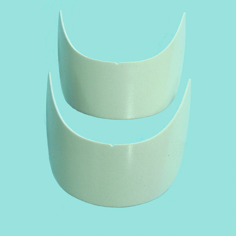 Custom Plastic Short Baseball Hat Brim Inserts for Cap Parts 32011