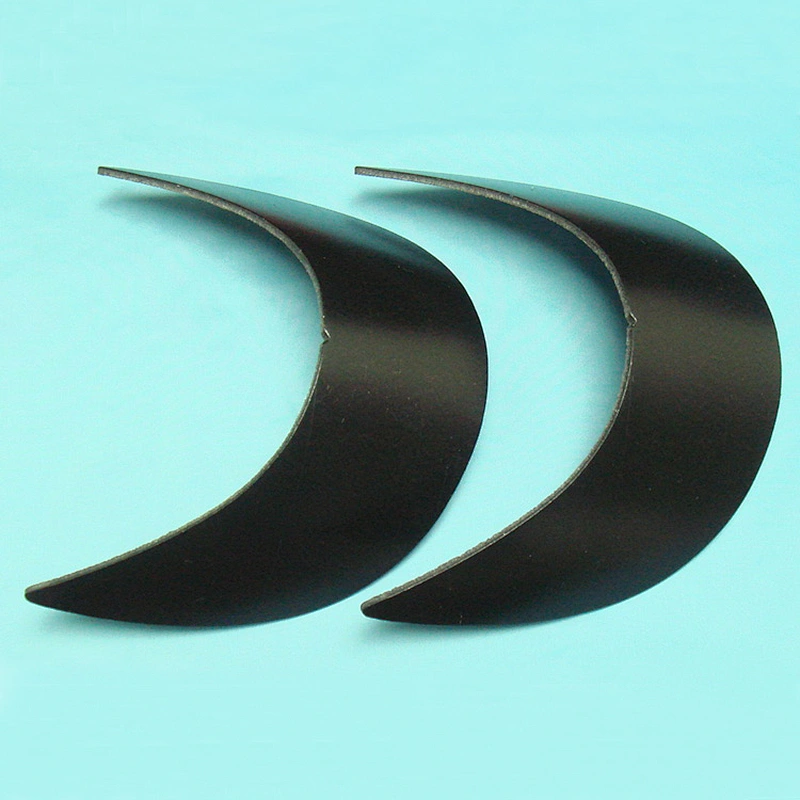 Custom Plastic Short Baseball Hat Brim Inserts for Cap Parts 32011