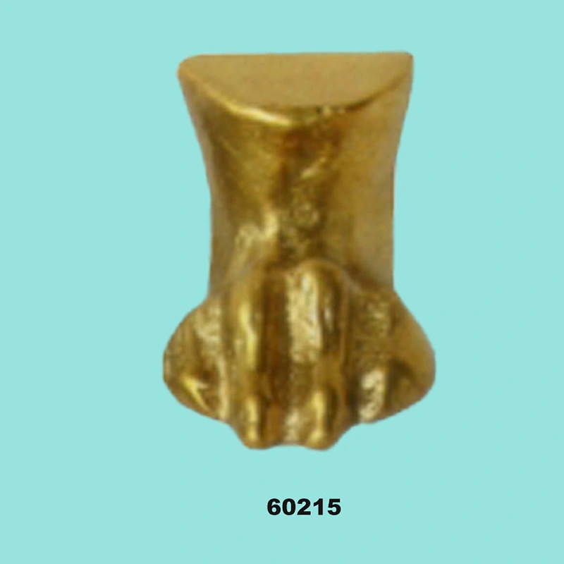 High quality and competitive price of brass furniture feet