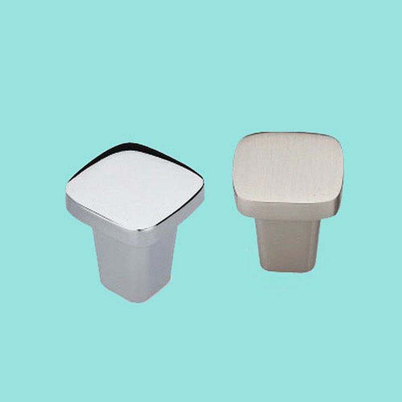 square shaped zinc alloy furniture handle knobs (36078)
