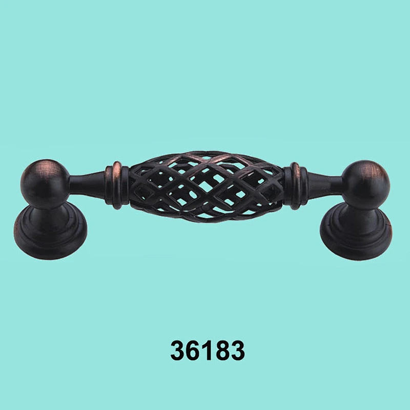 High-end Antique Wardrobe Drawer double sided door pull handle