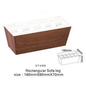 Cheap Furniture Plastic Sofa Legs