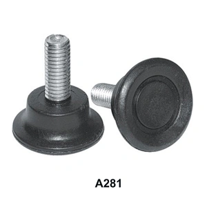 Trapezoid Furniture Support adjustable plastic cabinet feet