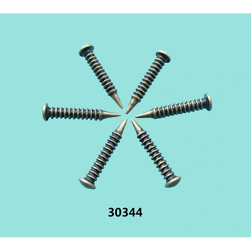 3mm Threaded Shoe Nails Bronze Decorative Tacks Nails for Upholstery