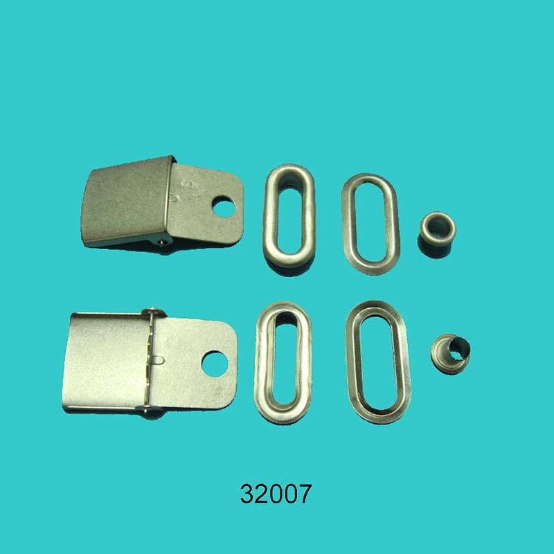 Matt silver cap buckle 32007