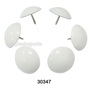 Spray coating white color sofa nails 30347
