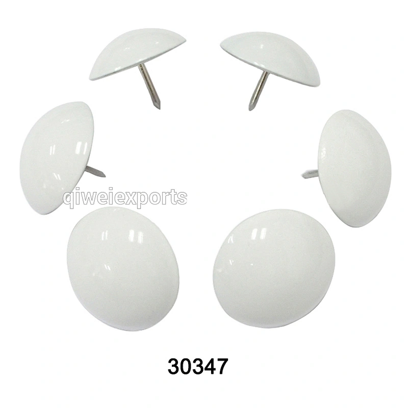 Spray coating white color sofa nails 30347