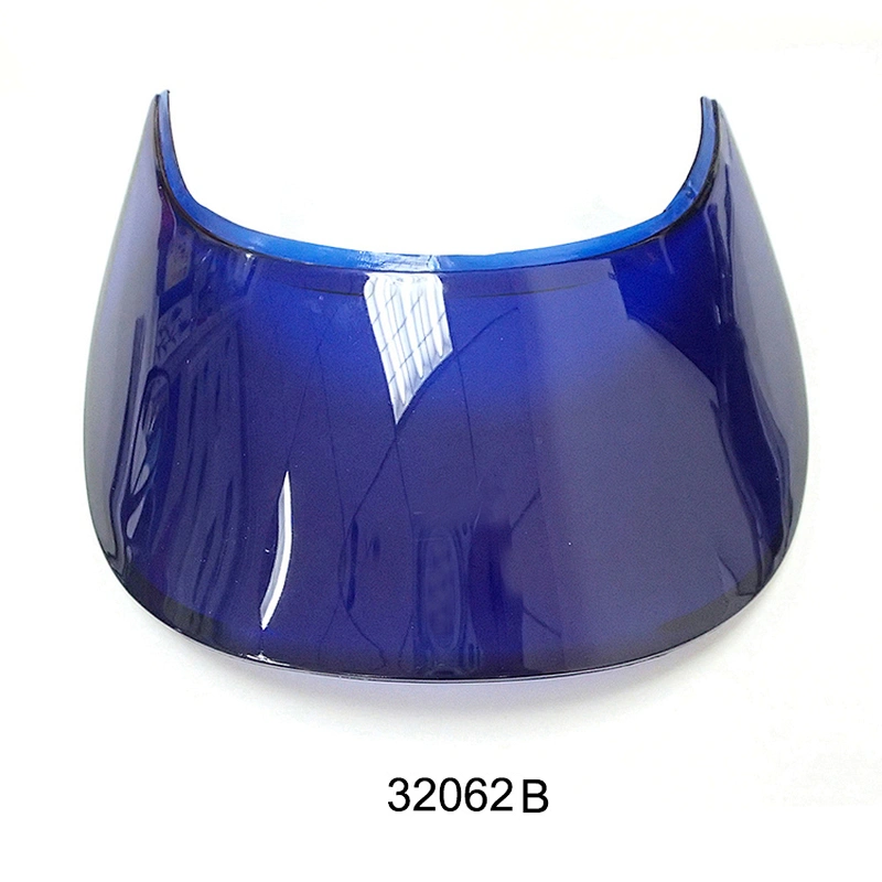 TPU multicolor transparent plastic cap visor for sunny cap sports cap 32062