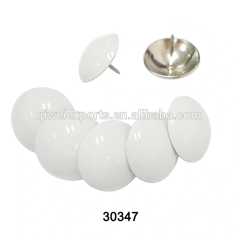 Spray coating white color sofa nails 30347