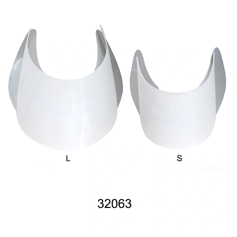 Adjustable anti-UV plastic caps visor for fishing cap and riding cap 32063