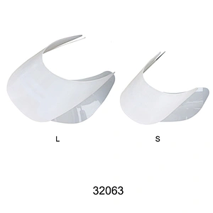 Adjustable anti-UV plastic caps visor for fishing cap and riding cap 32063