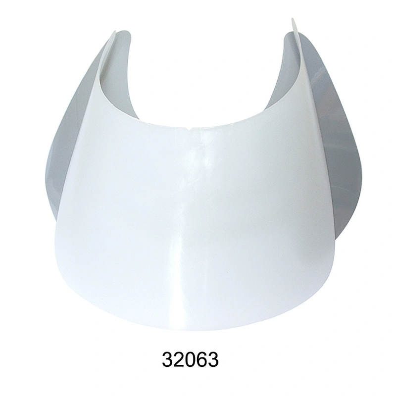 Adjustable anti-UV plastic caps visor for fishing cap and riding cap 32063