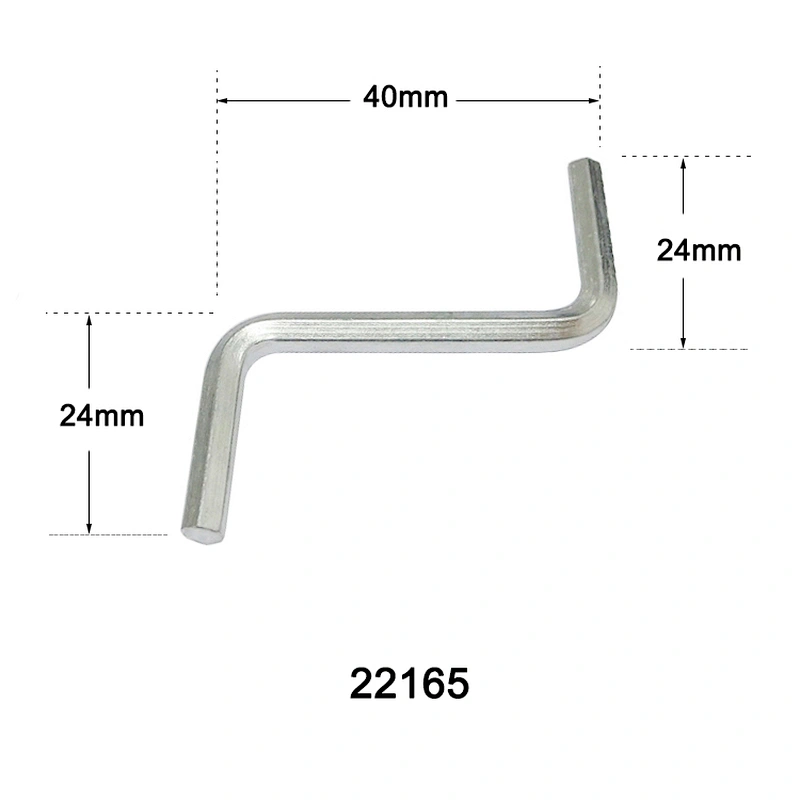 Z shape steel hexagon spanner,S shape square allen wrench
