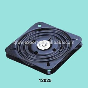 180 degree memory return swivel plate/8 inch ball bearing swivel plate