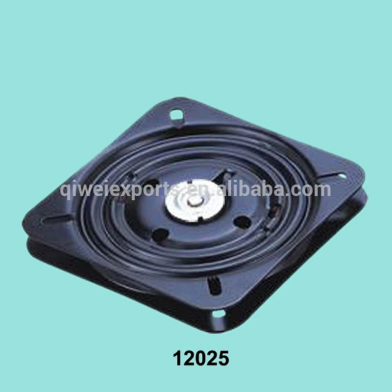 180 degree memory return swivel plate/8 inch ball bearing swivel plate