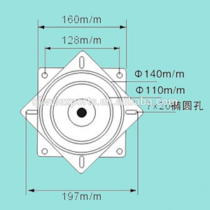 rotatable chair swivel plate rotating turntable plate