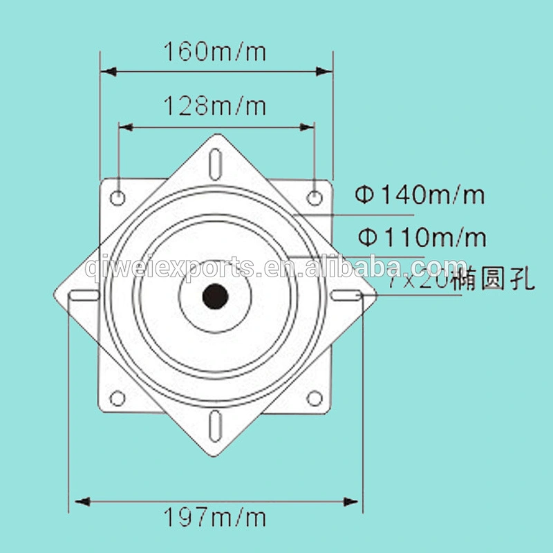 rotatable chair swivel plate rotating turntable plate