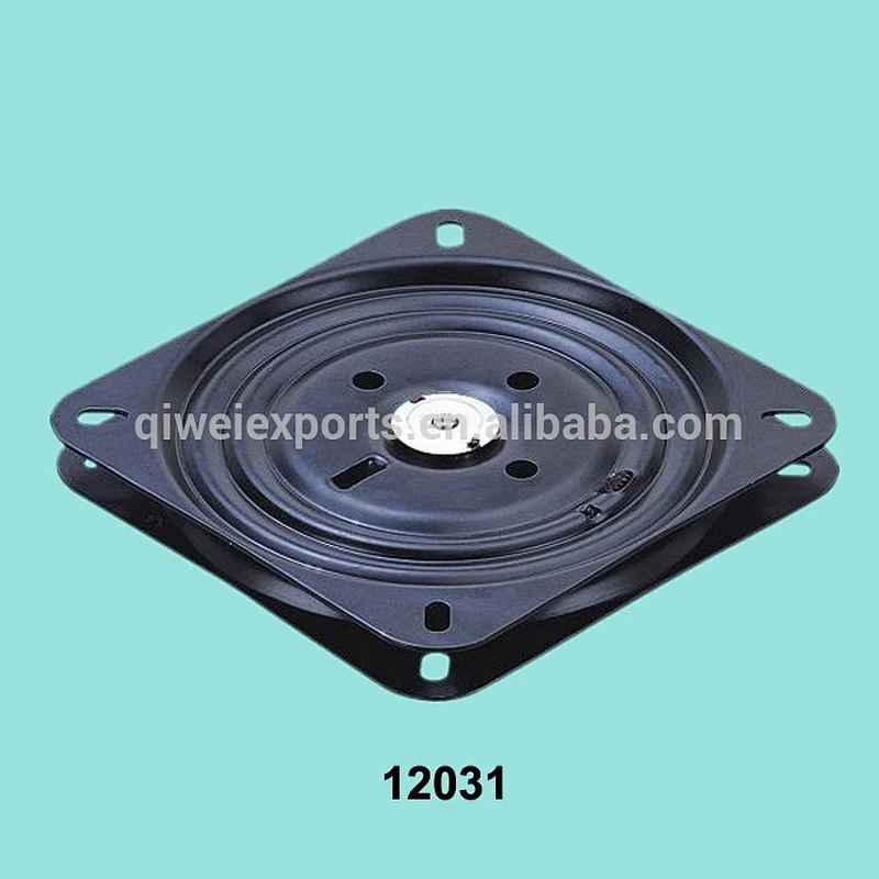 black bar stool swivel plate,silencing double-shaft turntable