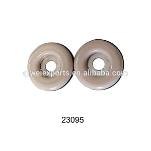 Screw-on HDPE Easy Glides with screw for furniture legs 23095