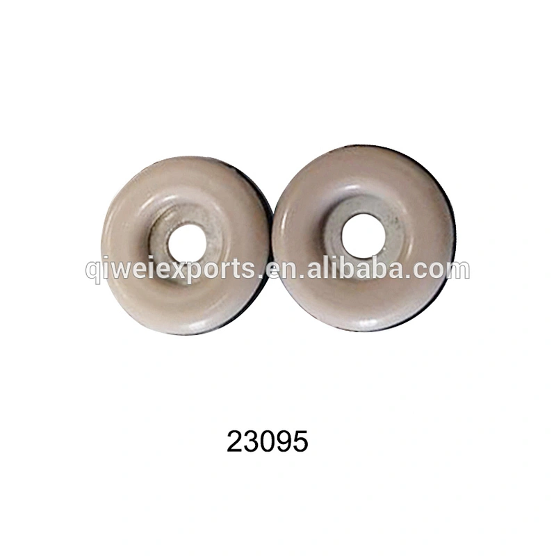Screw-on HDPE Easy Glides with screw for furniture legs 23095
