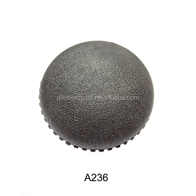 Black Small Tooth M8 Plastic Furniture Screw Leveling Adjustable Foot for Chair A236
